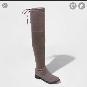 Sidney Microsuede Over the Knee Fashion Boots